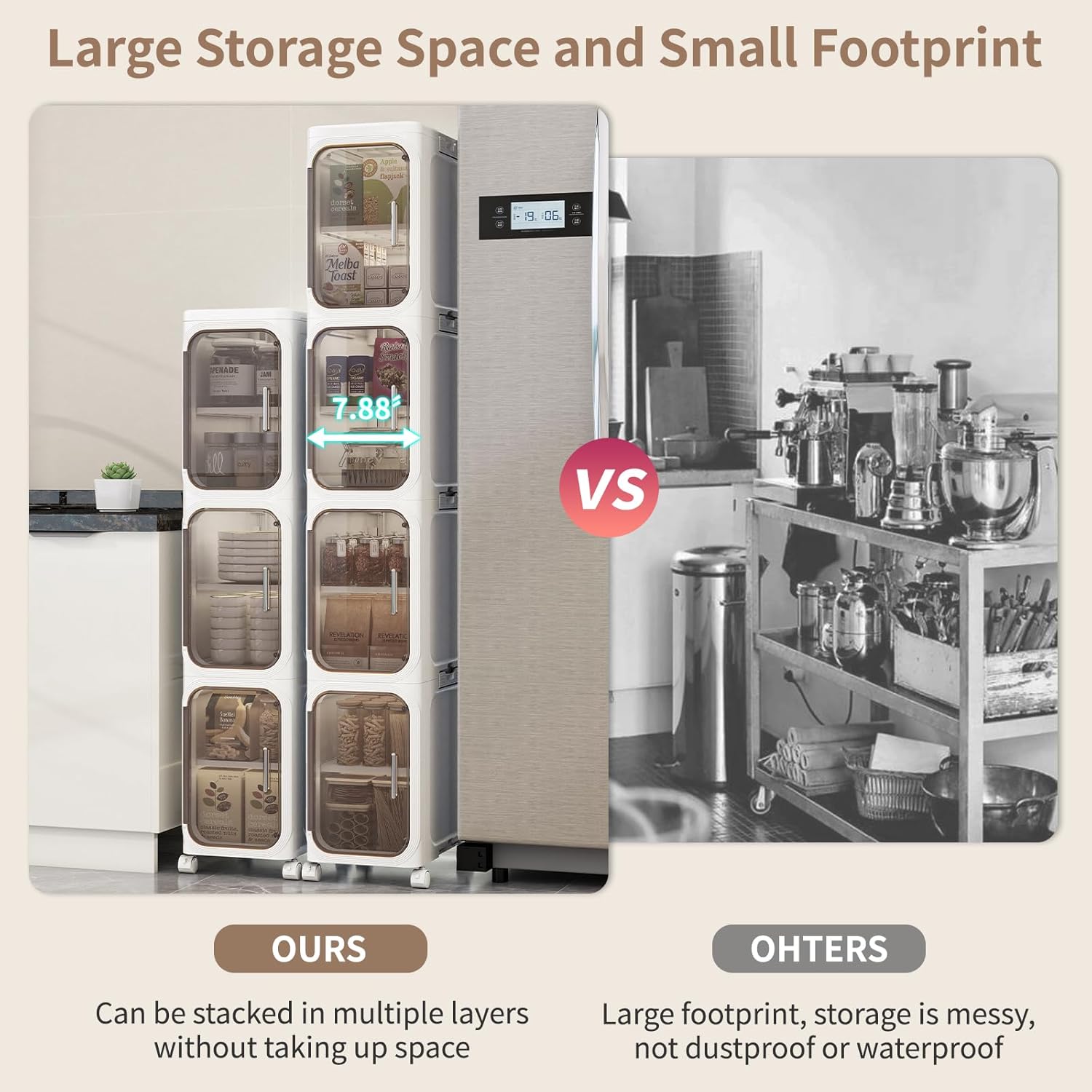 Slim Bathroom Storage Solution
