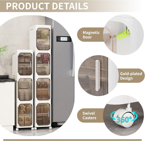 Slim Bathroom Storage Solution